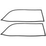 Buick, Pontiac (See Details) 4-Door Wagon Quarter Window Weatherstrip (2 Pieces)