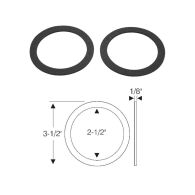 1948 1949 1950 Pontiac (See Details) Tail Light Gaskets 1 Pair