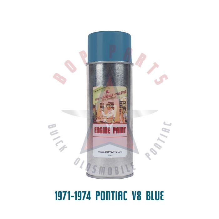 1971-1974 Pontiac V8 Blue Engine Paint (1 Can)