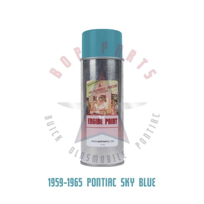 1959-1965 Pontiac V8 Sky Blue Engine Paint (1 Can)