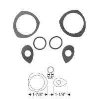 1950 1951 1952 1953 Buick (See Details) Door Handle Gasket Set (6 Pieces)