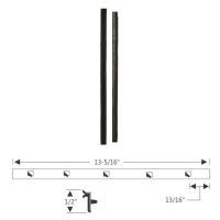 1958 Pontiac (See Details) Door Vent Division Bar Weatherstrips 1 Pair