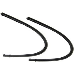 1942 1946 1947 1948 Buick And Oldsmobile 4-Door (See Details) Rear Door Vent Rubber Weatherstrips 1 Pair 