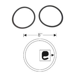 1940 1941 1942 1946 1947 1948 1949 1950 1951 1952 1953 1954 Buick, Oldsmobile and Pontiac (See Details) Headlight Door To Lens Rubber Weatherstrips 1 Pair