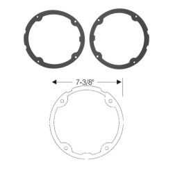 1960 Buick Tail Light Lens Rubber Gaskets 1 Pair