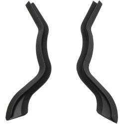 1949 1950 1951 1952 Oldsmobile And Pontiac (See Details) Front Door Hinge Pillar at Beltline Rubber Weatherstrips 1 Pair