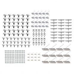 Universal Exterior Body Molding Clip Kit (240 Pieces)