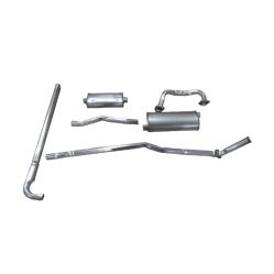 1965 1966 1967 1968 1969 1970 1971 1972 1973 1974 Oldsmobile Full Size V8 Models (See Details) Aluminized Single WITH 2 Muffler Exhaust System