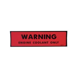 1974 1975 1976 1977 1978 Oldsmobile Engine Coolant Warning Decal