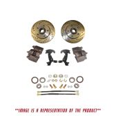 1962 Oldsmobile (EXCEPT F-85) Front Disc Brake Conversion Kit 