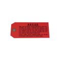 1968 1969 1970 1971 Pontiac Luggage Rack Instruction Tag