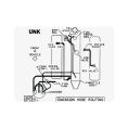 1985 Pontiac Firebird 5.0 Liter Engine Models WITH Automatic Transmission (See Details) UNK Emission Routing Decal
