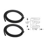 1941 1942 1943 1944 1945 1946 1947 1948 1949 1950 1953 1954 Buick, Oldsmobile, and Pontiac (See Details) Fender Skirt Edge Rubber Weatherstrips 1 Pair